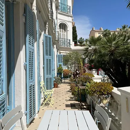 Beautiful Garden Apartment Steps From The Beach Menton Exterior foto